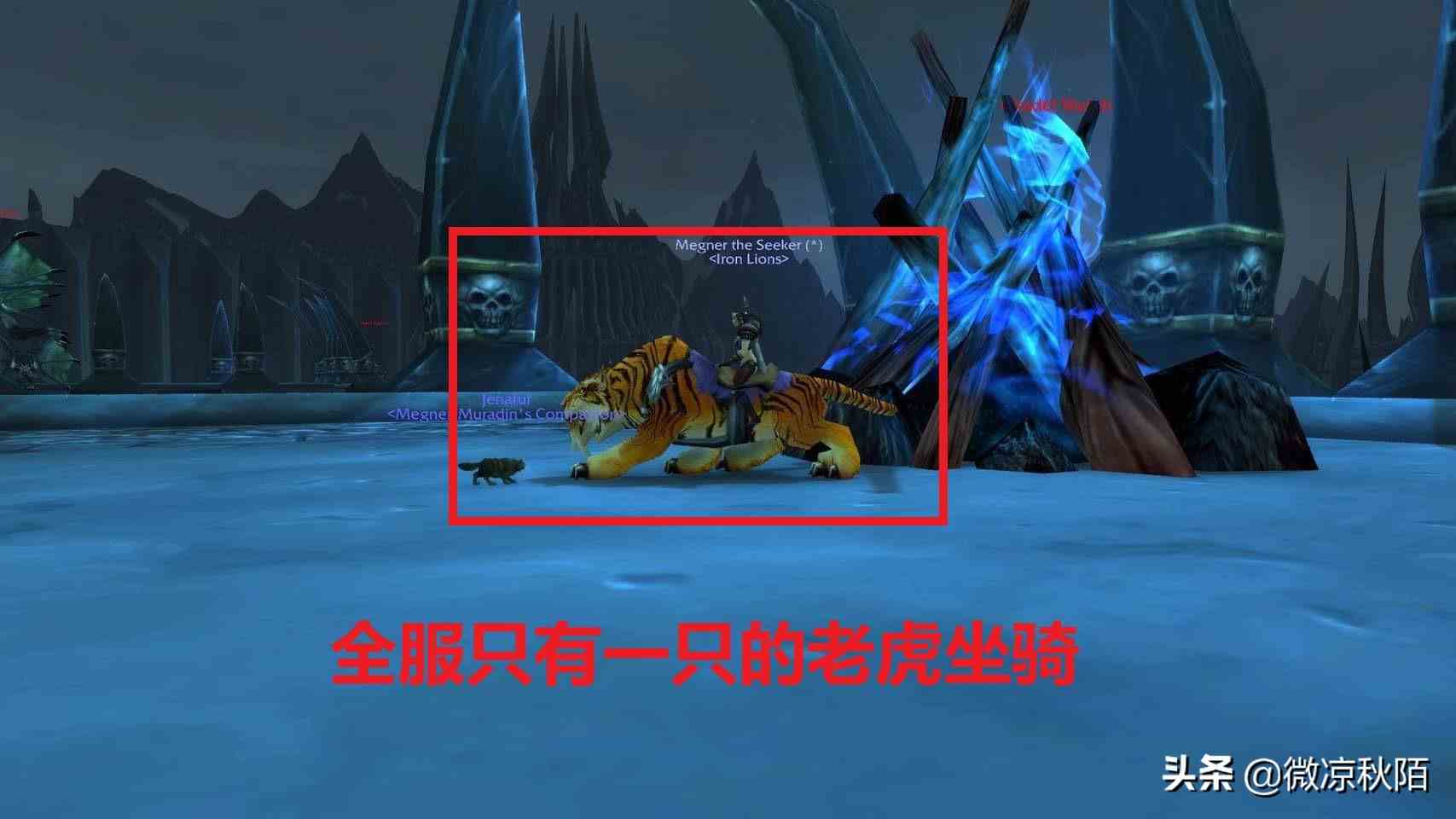 魔獸世界：絕版“老虎”坐騎回歸？全服唯一，歐皇也沒有的坐騎