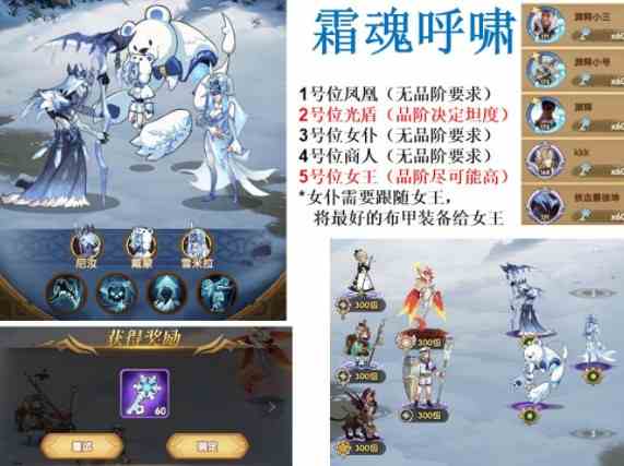 劍與遠征霜魂呼嘯60鑰攻略 霜魂呼嘯陣容推薦攻略