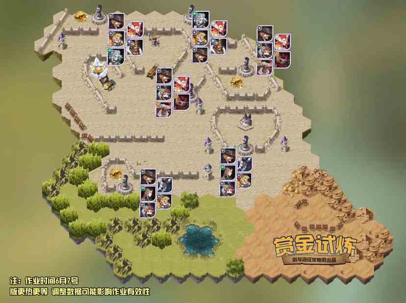 劍與遠征瓦爾克試煉之地通關攻略 瓦爾克賞金試煉攻略